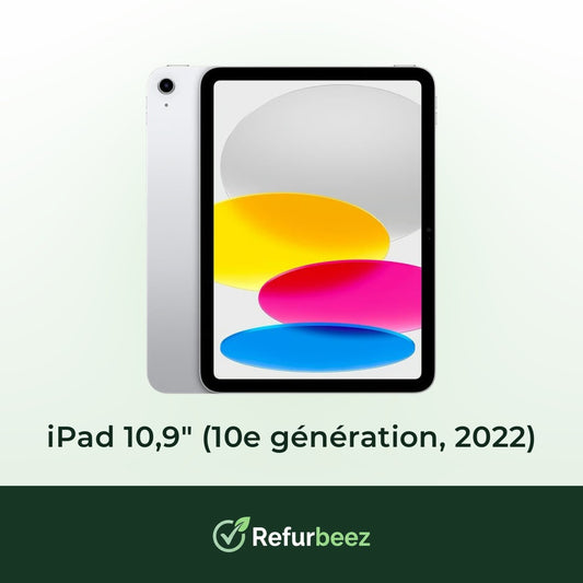 iPad 10,9" (10e génération, 2022) - Refurbeez